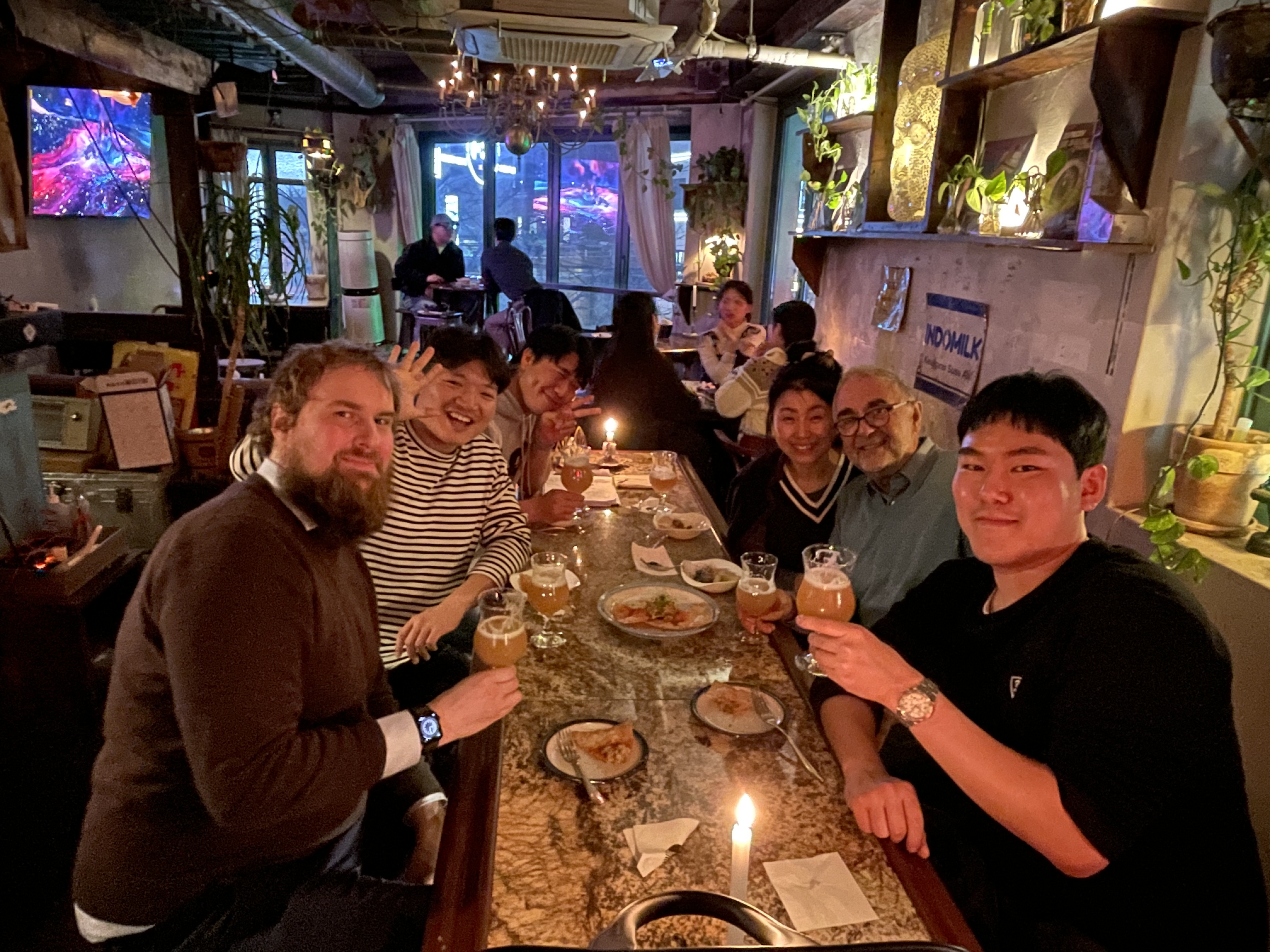 Dinner with Prof. Martin (2024.02)