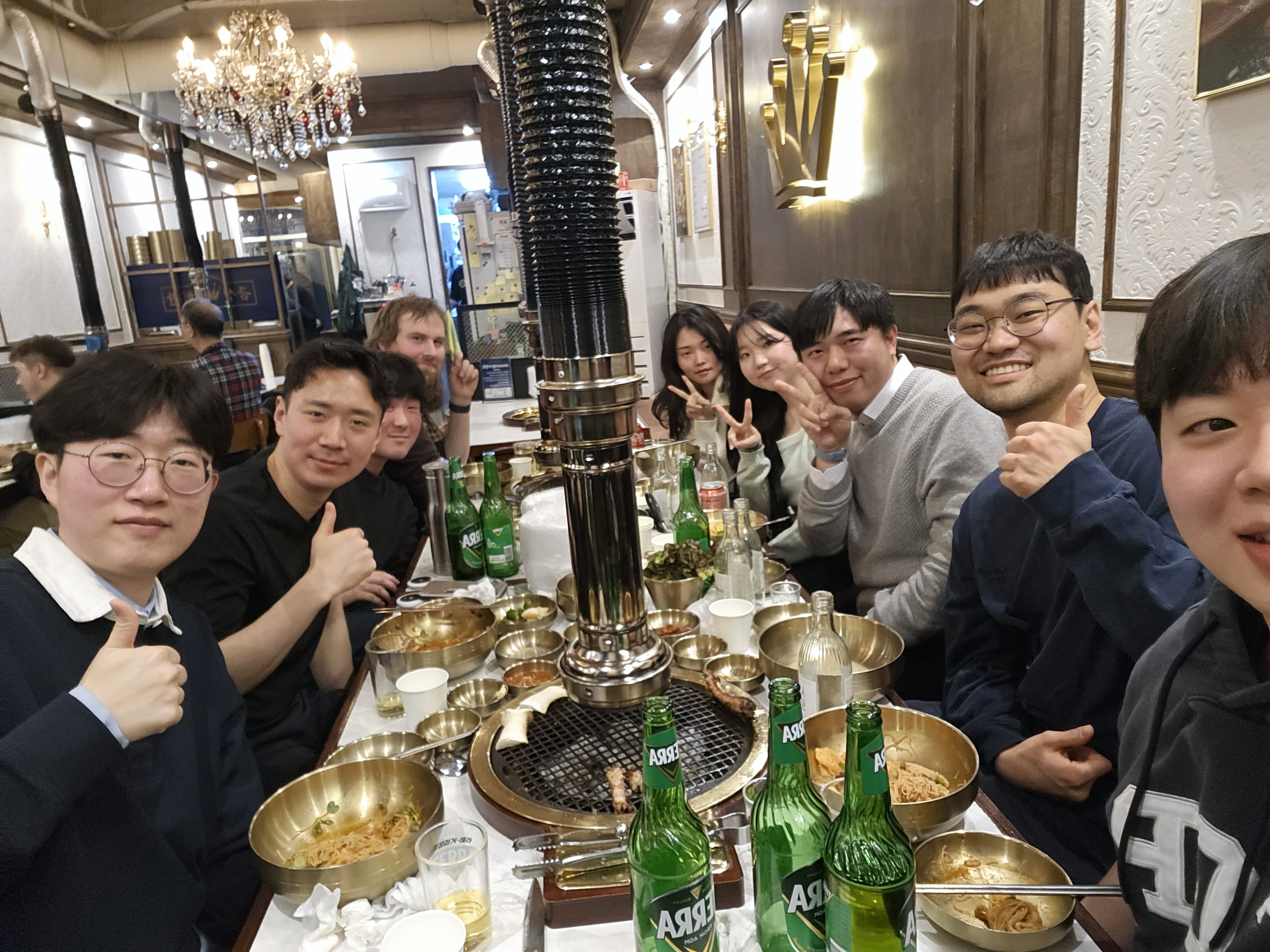 Dinner with the battery team (2024.03)