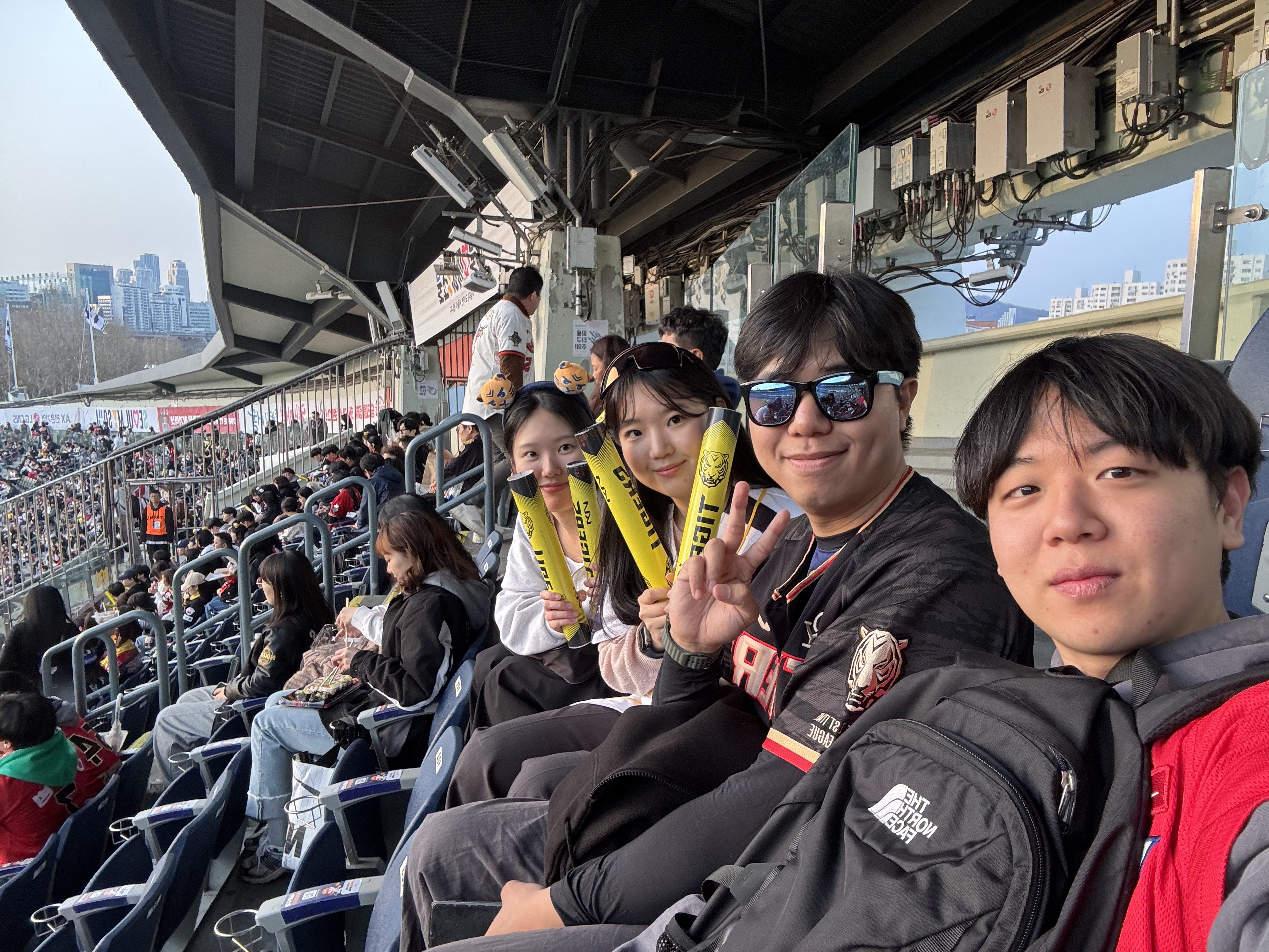 Watching a baseball game (2025.04)
