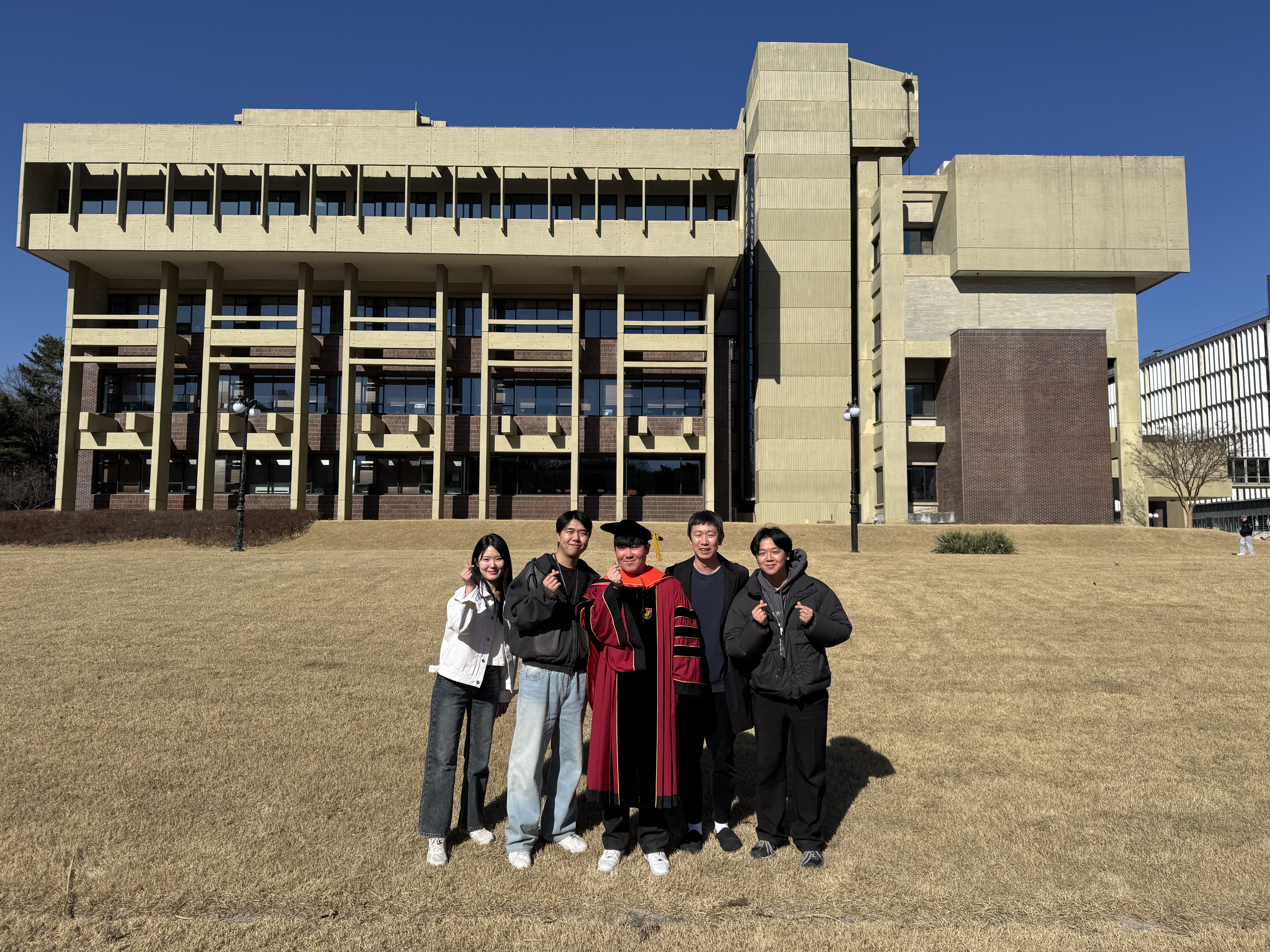 Mincheol's MS graduation (2026.02)